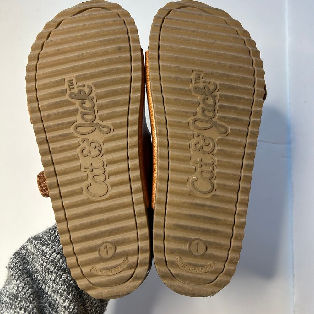 Cat & Jack Kids' Drew Slip-On Footbed Sandals 1 - Picture 3 of 4